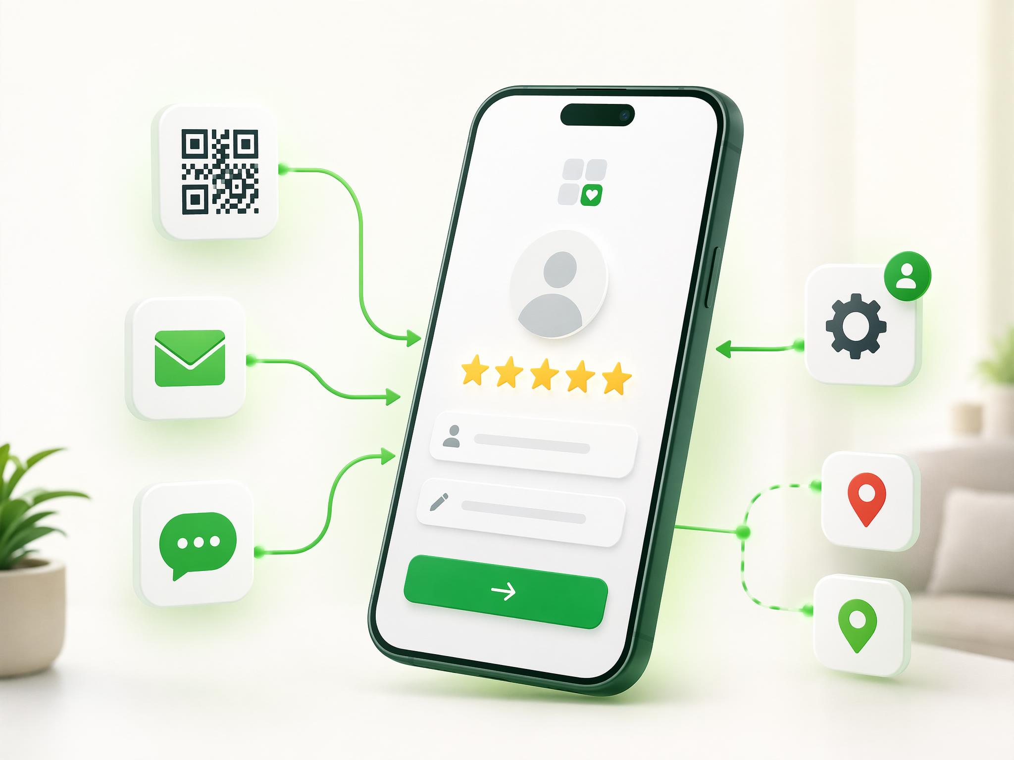 Как собирать отзывы клиентов: каналы, формы, QR-коды и автоматические сценарии после покупки